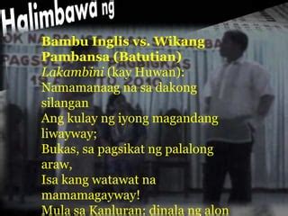 BATUTIAN (Tagalog).